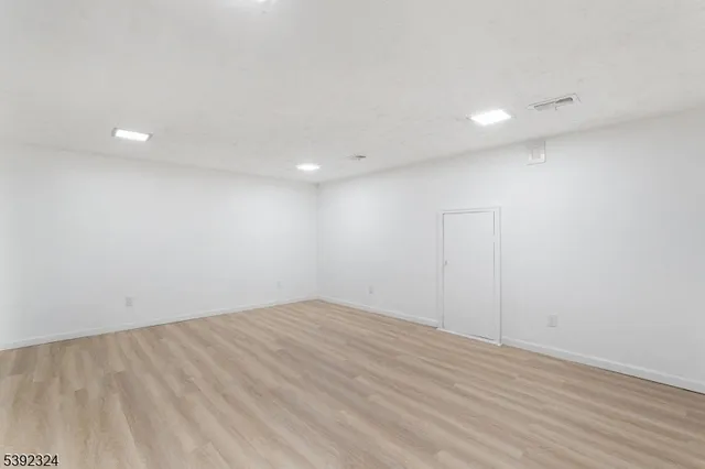 wooden floor in a room