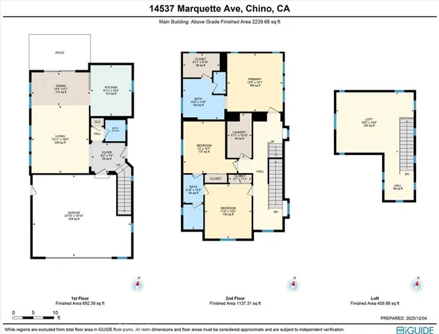 $739,000 | 14537 Marquette Avenue, Chino, CA 91710