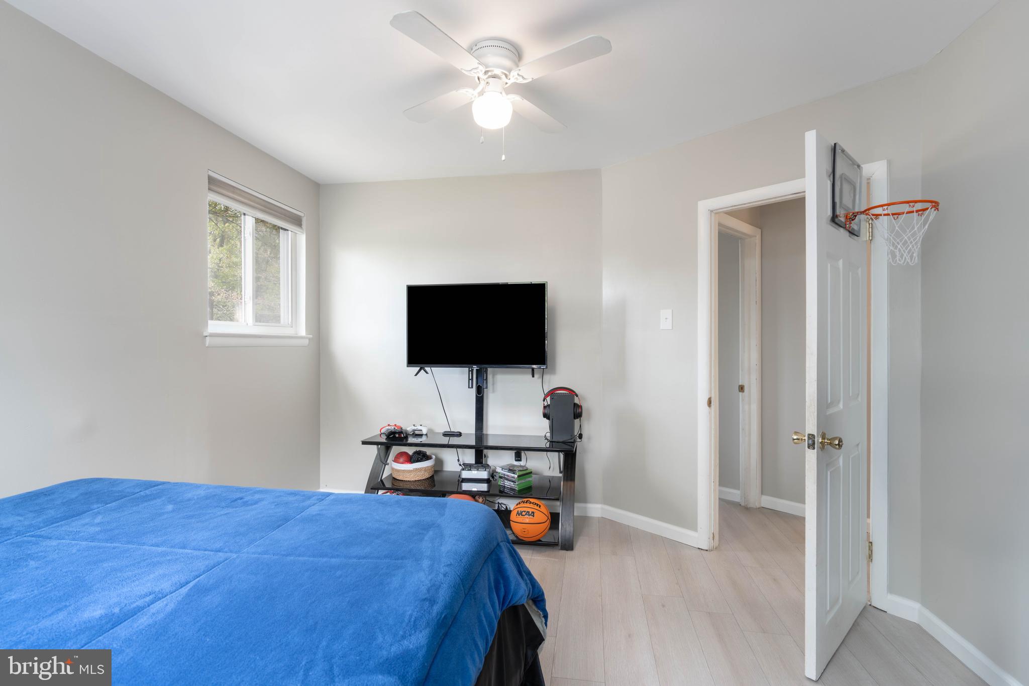 7 Briarcliff Road Atco, NJ 08004 - Photo 14 of 37 a bedroom with a bed and a flat screen tv