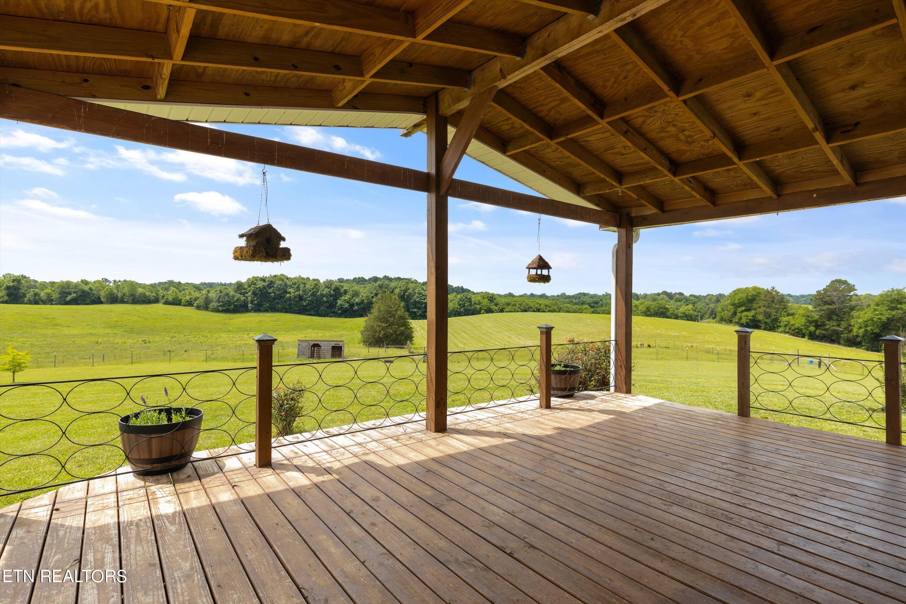 Large Covered Front Porch