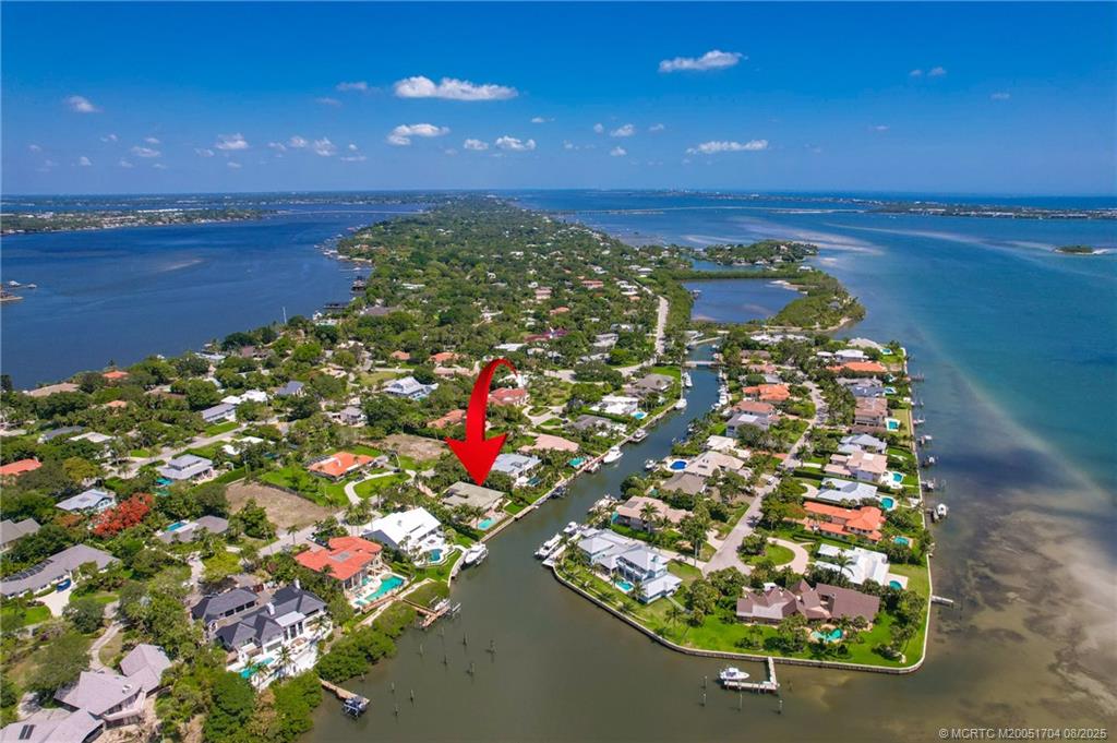 16 East High Point Road Sewall's Point, FL 34996 - Photo 18 of 40 a view of a lake