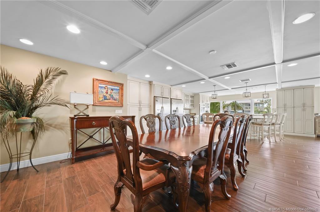 16 East High Point Road Sewall's Point, FL 34996 - Photo 25 of 40 a view of a dining room with furniture
