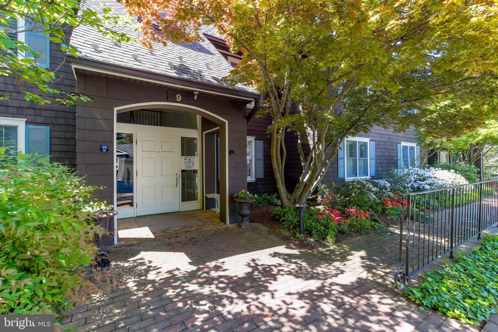 Secured entry with plenty of parking