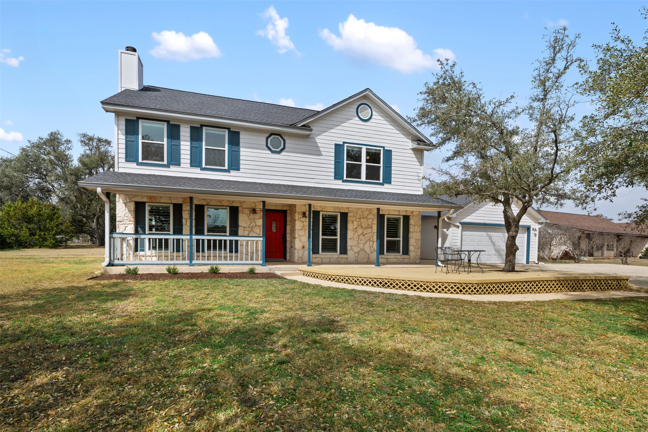 104 Sunset Road Georgetown, TX 78633 - Photo 2 of 40 a front view of a house with a yard