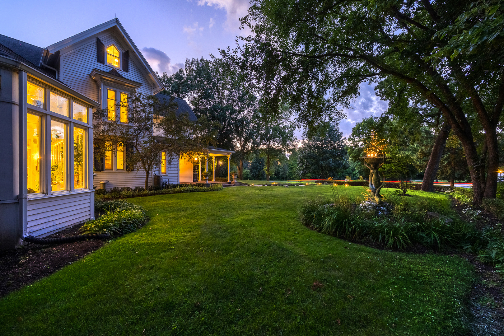 201 Scottswood Road Riverside, IL 60546 - Photo 9 of 32 a front view of a house with a yard