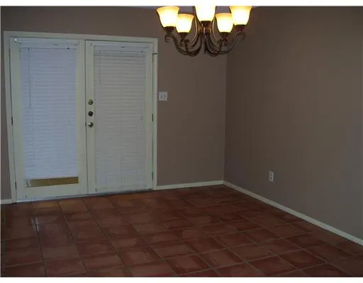 a view of empty room