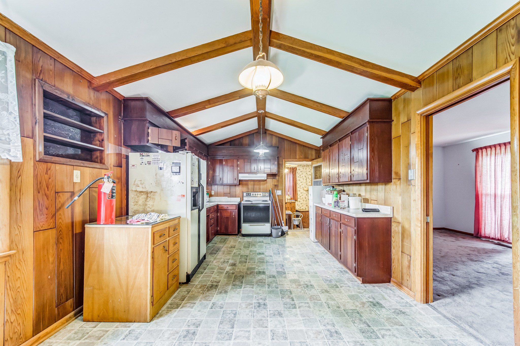 1377 Deal Road Burns, TN 37029 - Photo 13 of 47 a view of a kitchen with furniture and a window