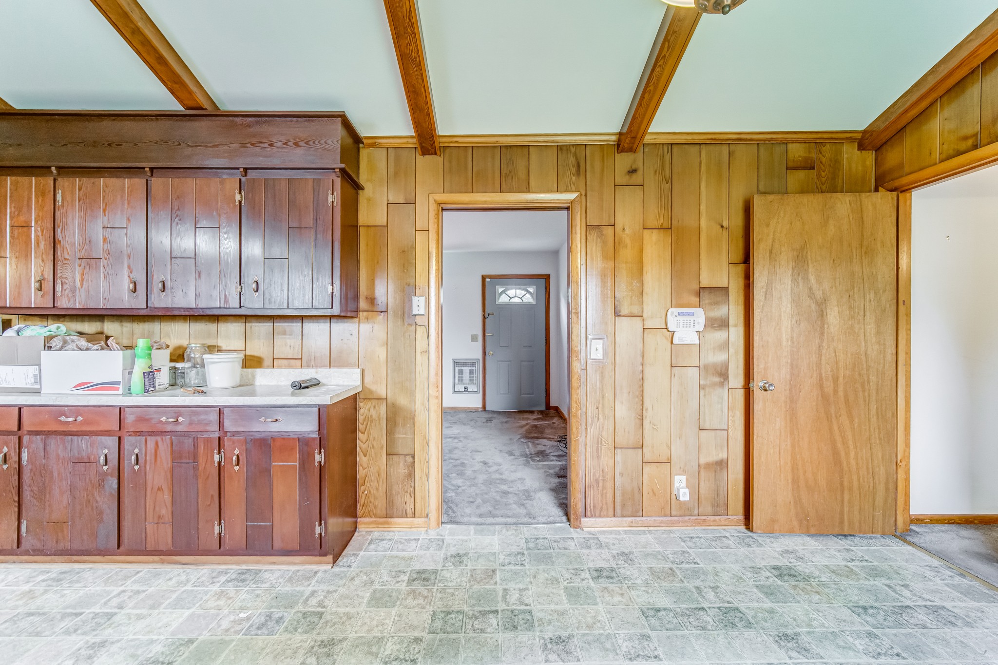 1377 Deal Road Burns, TN 37029 - Photo 15 of 47 a view of a hallway with wooden cabinets