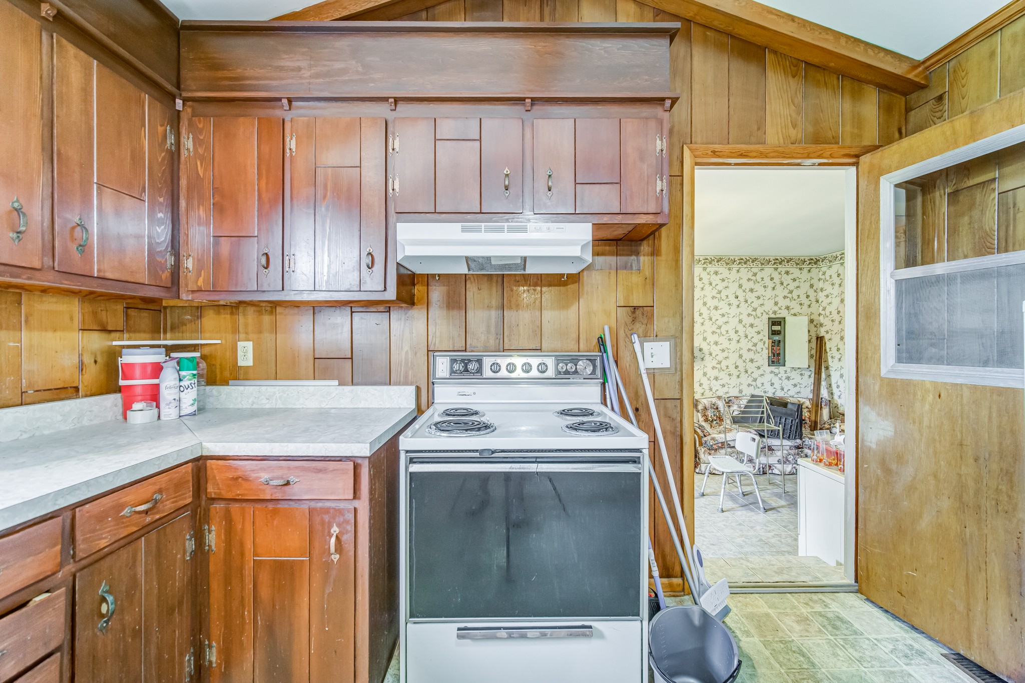 1377 Deal Road Burns, TN 37029 - Photo 22 of 47 a kitchen with a sink a stove and cabinets