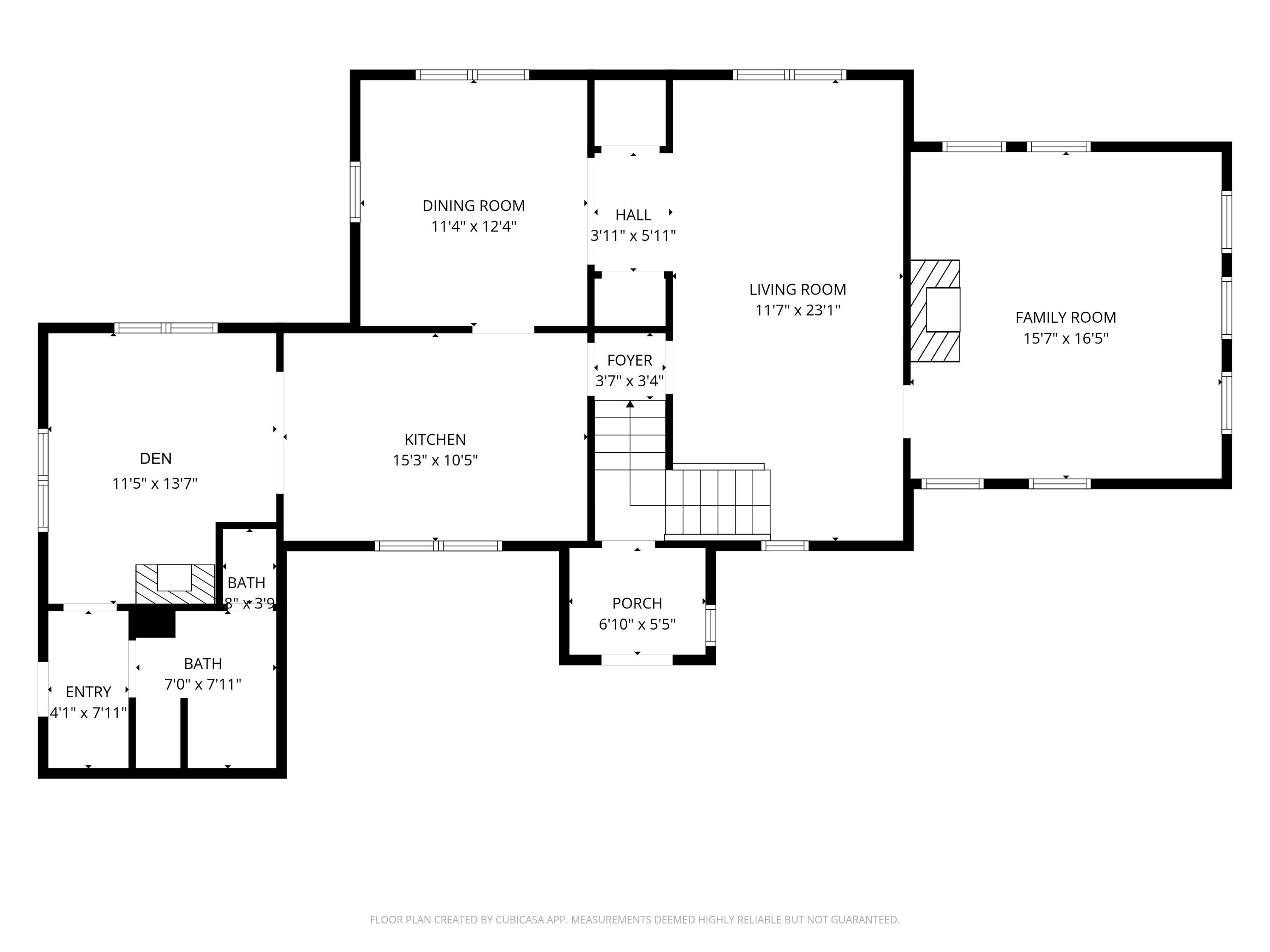84 Federal Street Parsonsfield, ME 04047 - Photo 62 of 63 1st Floor Plan