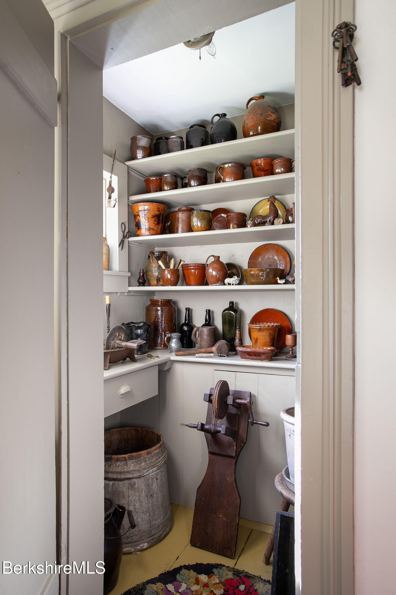 18 Goodrich Street Stockbridge, MA 01262 - Photo 17 of 63 a kitchen with a stove and cabinets