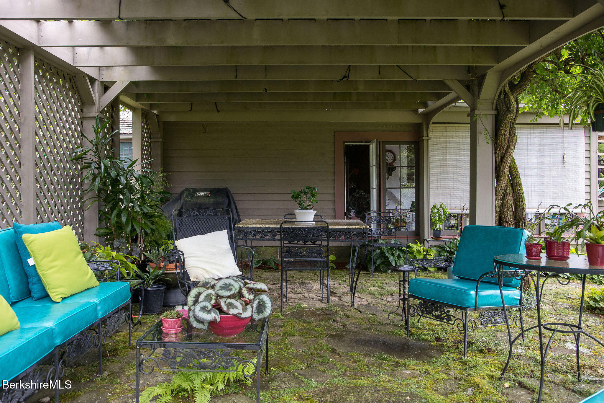18 Goodrich Street Stockbridge, MA 01262 - Photo 45 of 63 a living room with furniture and a potted plant