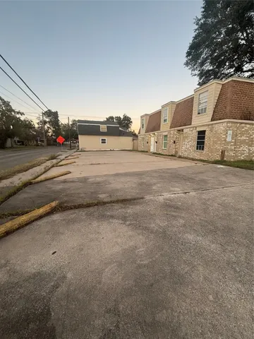 a view of a large green field