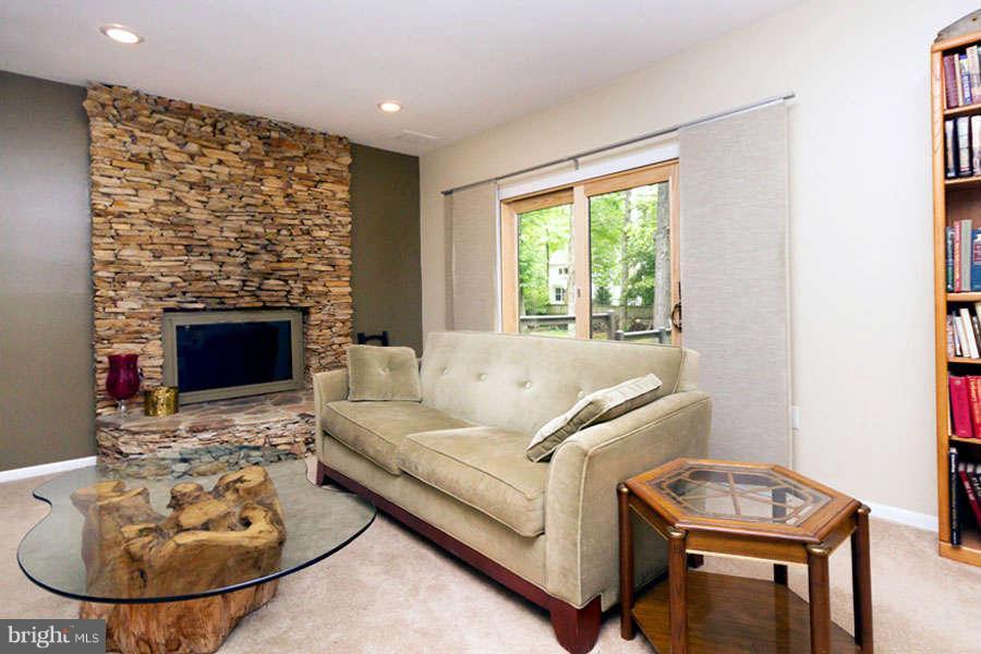 2970 Valley View Road Annapolis, MD 21401 - Photo 17 of 30 Stone Fireplace for Great Room Ambiance