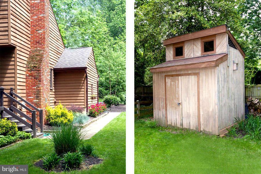 2970 Valley View Road Annapolis, MD 21401 - Photo 20 of 30 Gorgeous Gardens and Quaint Garden Shed