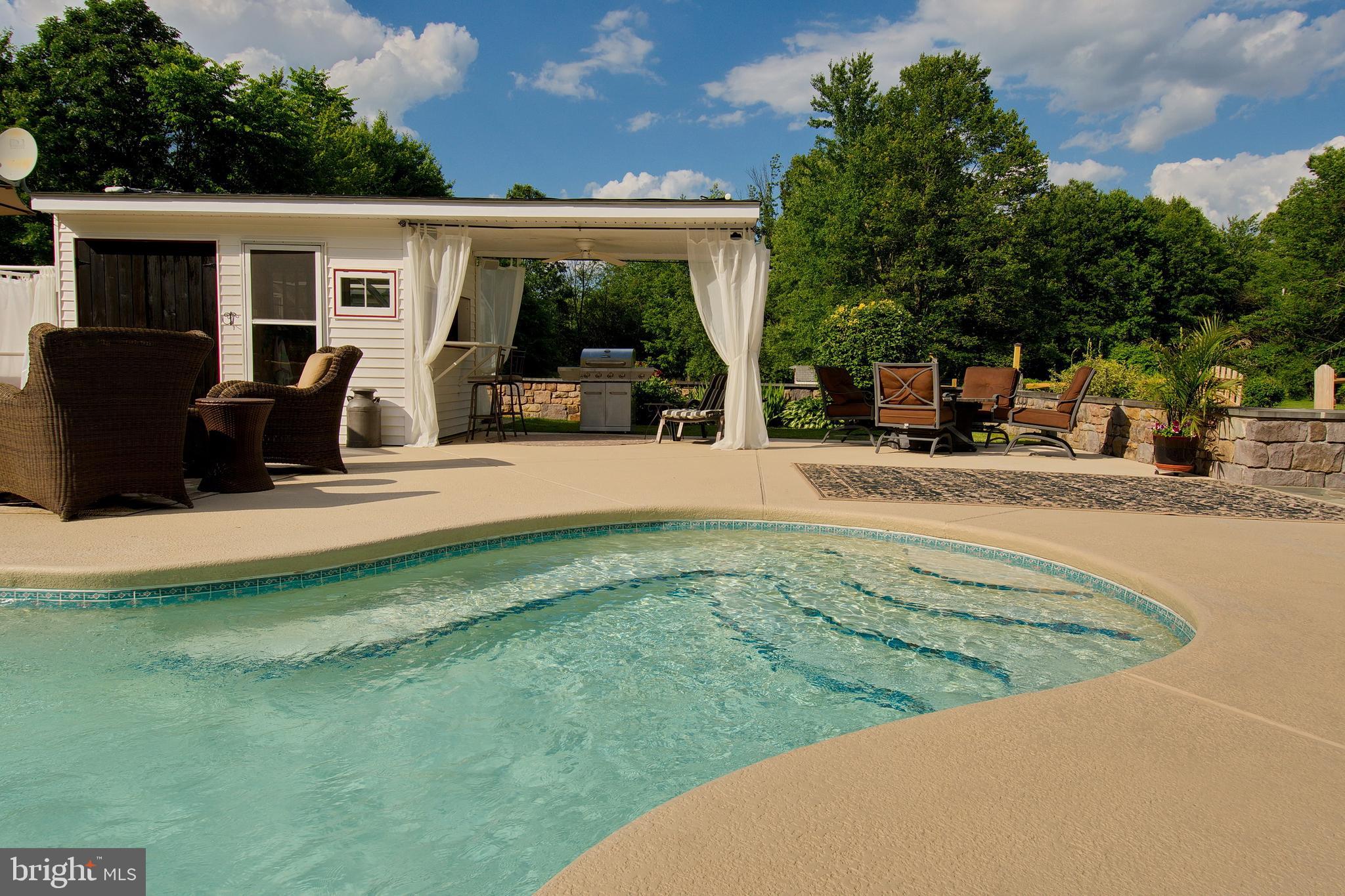 6321 Ferry Road Doylestown, PA 18902 - Photo 3 of 83 pool house with outdoor shower