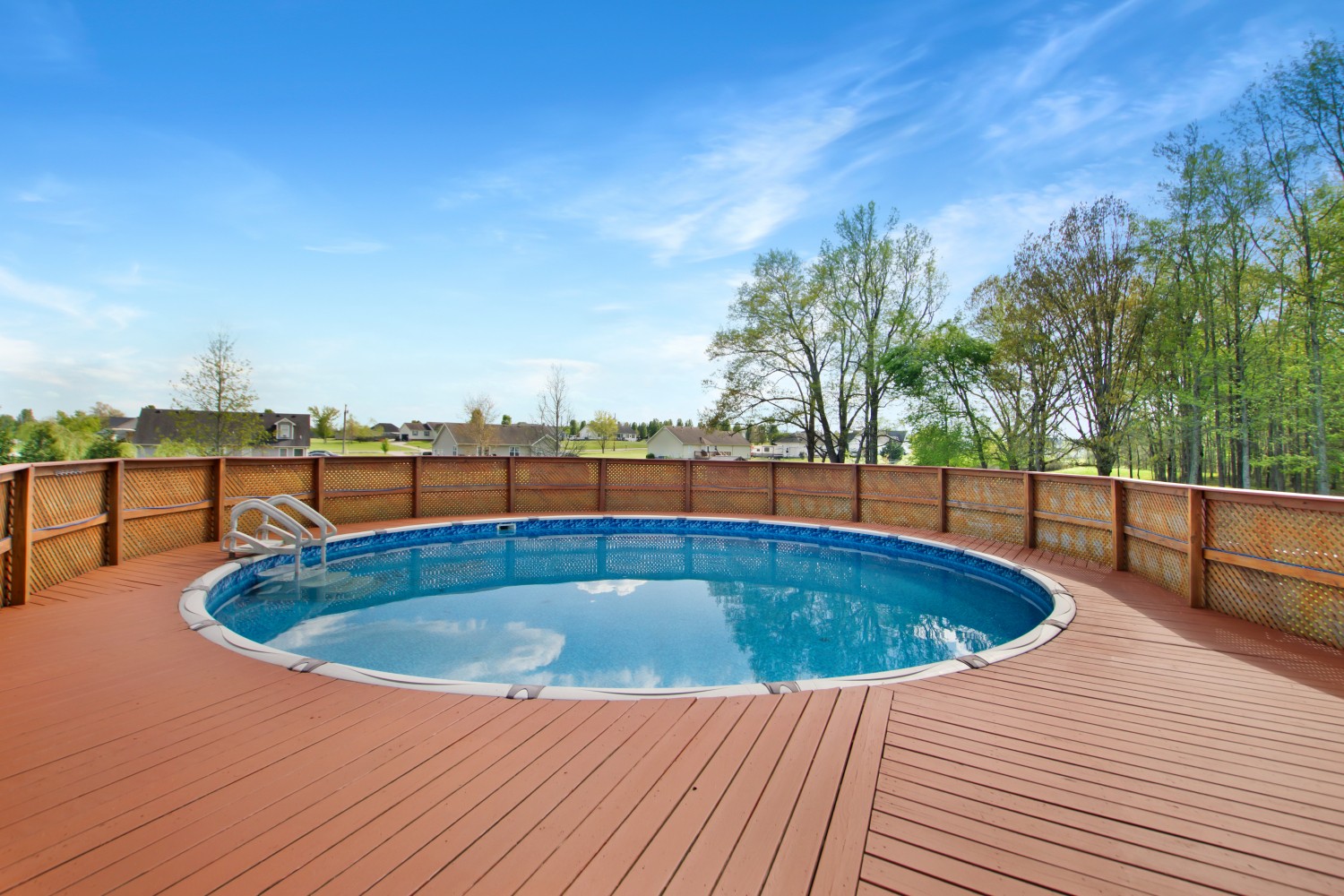 637 Ferrells Loop Road Manchester, TN 37355 - Photo 25 of 43 a view of outdoor space with swimming pool and seating