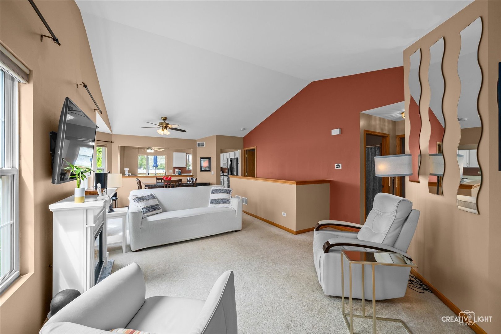 645 Chestnut Ridge Minooka, IL 60447 - Photo 3 of 20 a living room with furniture and a large window