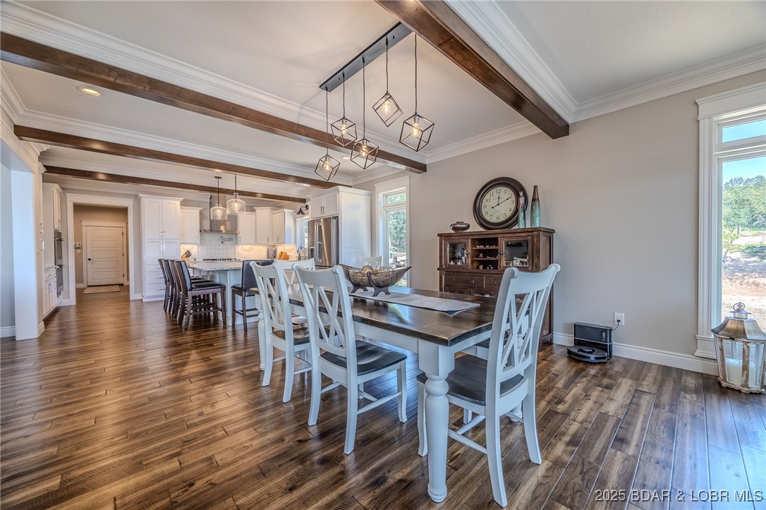 243 East Villages Estates Road Sunrise Beach, MO 65079 - Photo 10 of 60 Dining Area Open to Kitchen