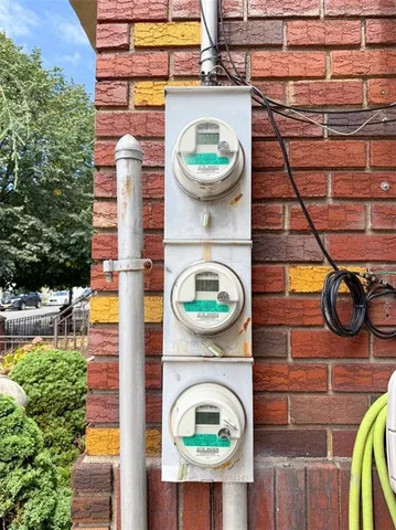 a view of a door and chair in the balcony