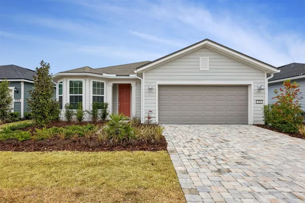 a front view of house with yard