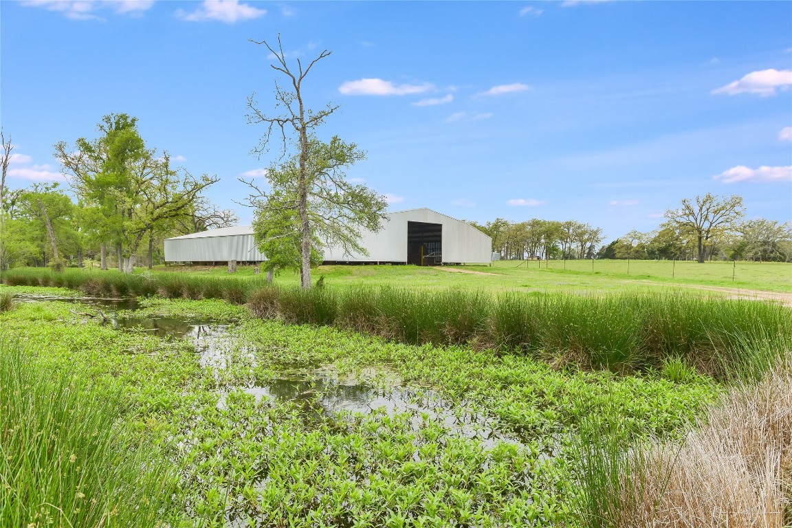 363 Paint Creek S Road, Unit A Paige, TX 78659 - Photo 39 of 40 a view of a garden with a lake