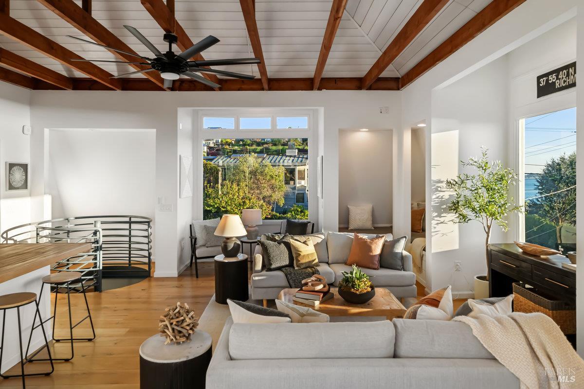 700 Ocean Avenue Point Richmond, CA 94801 - Photo 14 of 95 a living room with furniture and a large window
