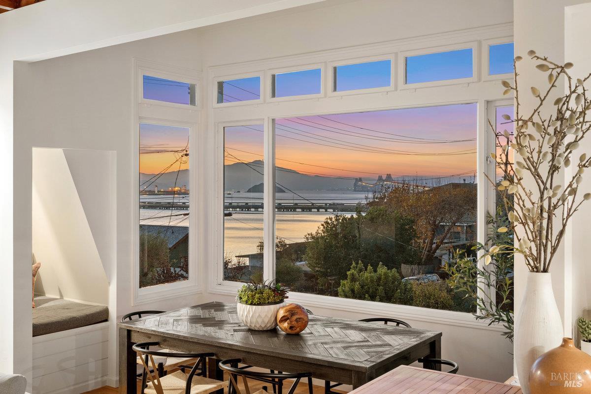 700 Ocean Avenue Point Richmond, CA 94801 - Photo 84 of 95 a view of a dining room with furniture and window