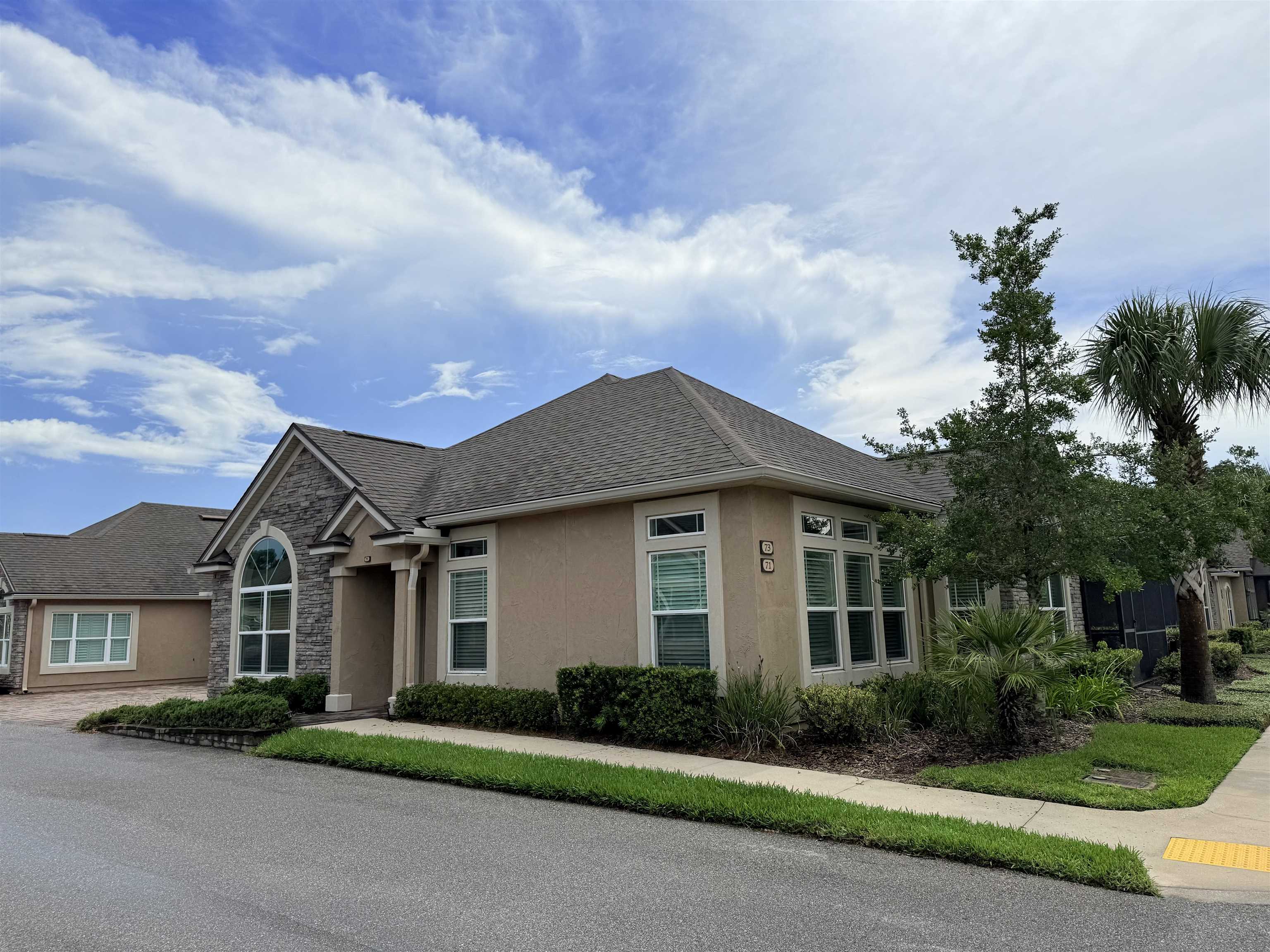 71 Utina Way St. Augustine, FL 32084 - Photo 2 of 37 front view of a house with a yard