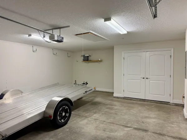 a view of a backyard with plants