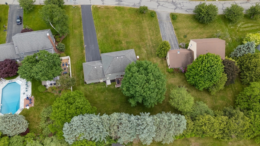 15 Lanthorn Road Northborough, MA 01532 - Photo 35 of 37 an aerial view of a house with a yard basket ball court and outdoor seating