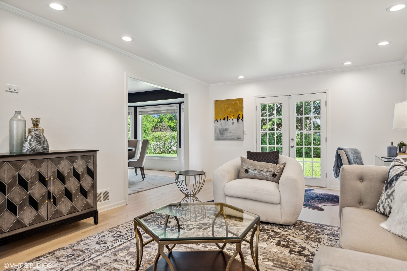 4130 Rutgers Lane Northbrook, IL 60062 - Photo 8 of 41 a living room with furniture and a window