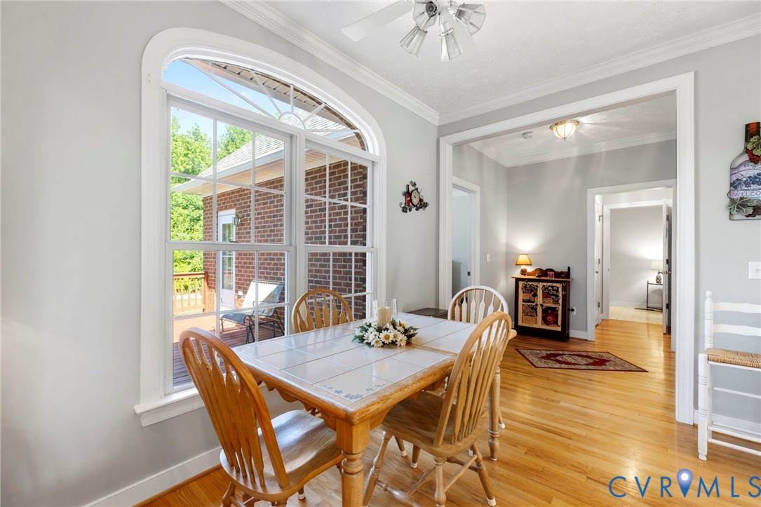 15441 Goshen Road Montpelier, VA 23192 - Photo 16 of 47 a view of a dining room with furniture window and outside view
