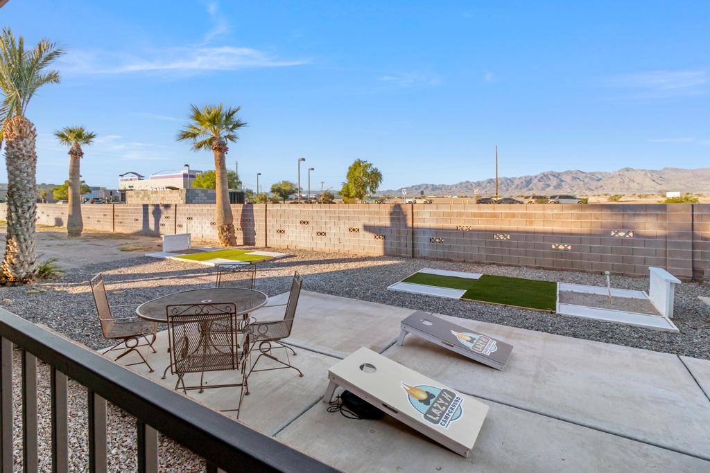 1545 East El Rodeo Road, Unit 42 Fort Mohave, AZ 86426 - Photo 40 of 45 a view of a terrace with furniture