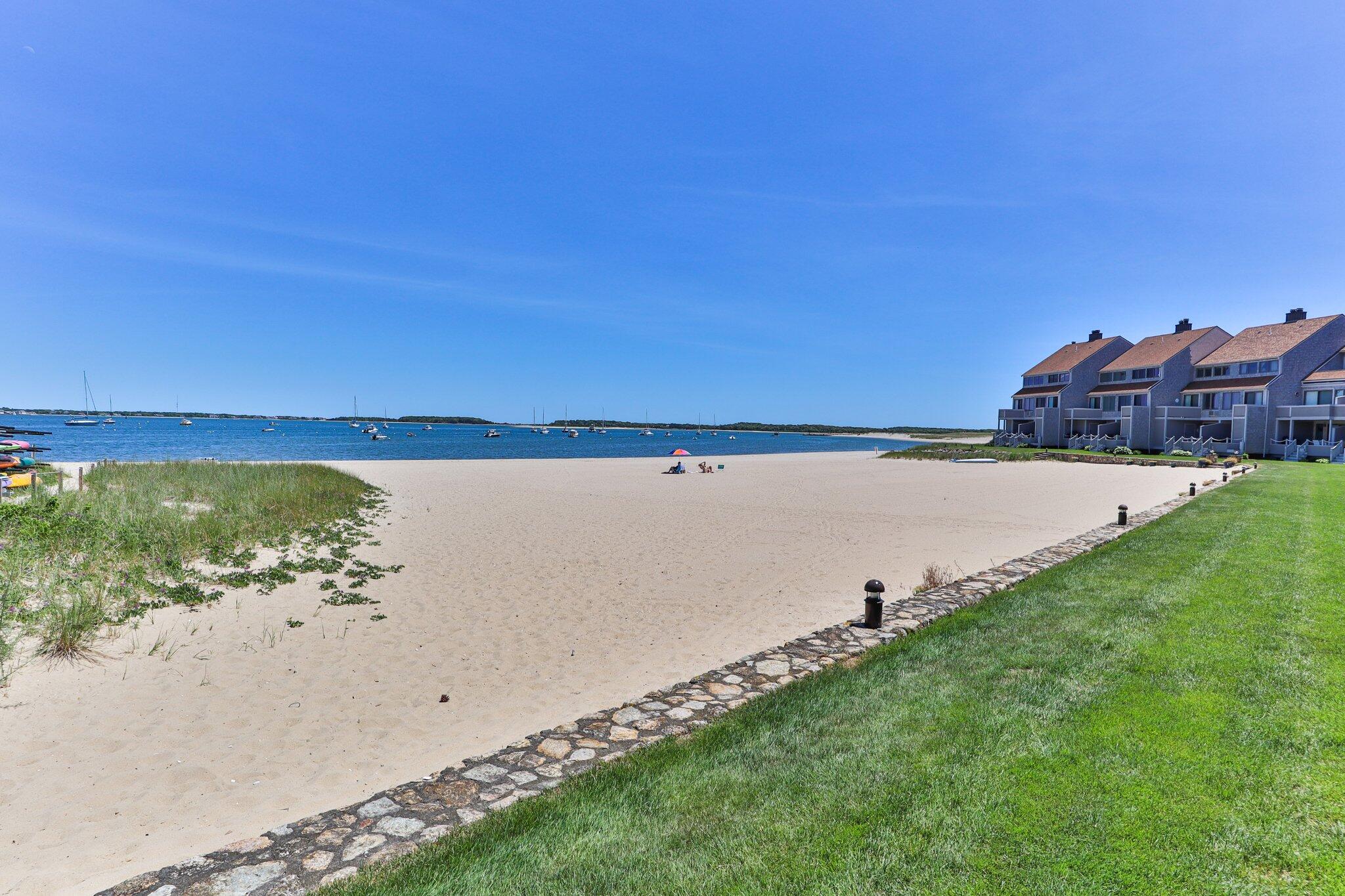 500 Ocean Street, Unit 68 Hyannis, MA 02601 - Photo 32 of 39 a view of a lake with a yard