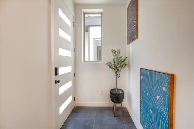 a view of a entryway