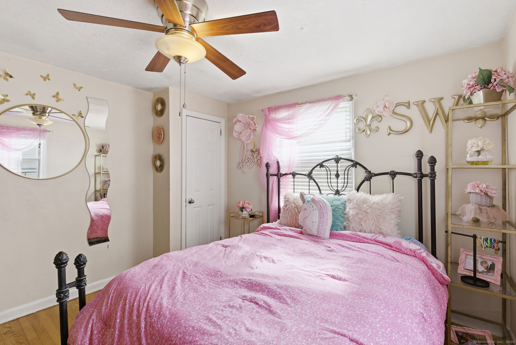 55 Alexander Road New Britain, CT 06053 - Photo 13 of 38 a bedroom with a bed and a chandelier