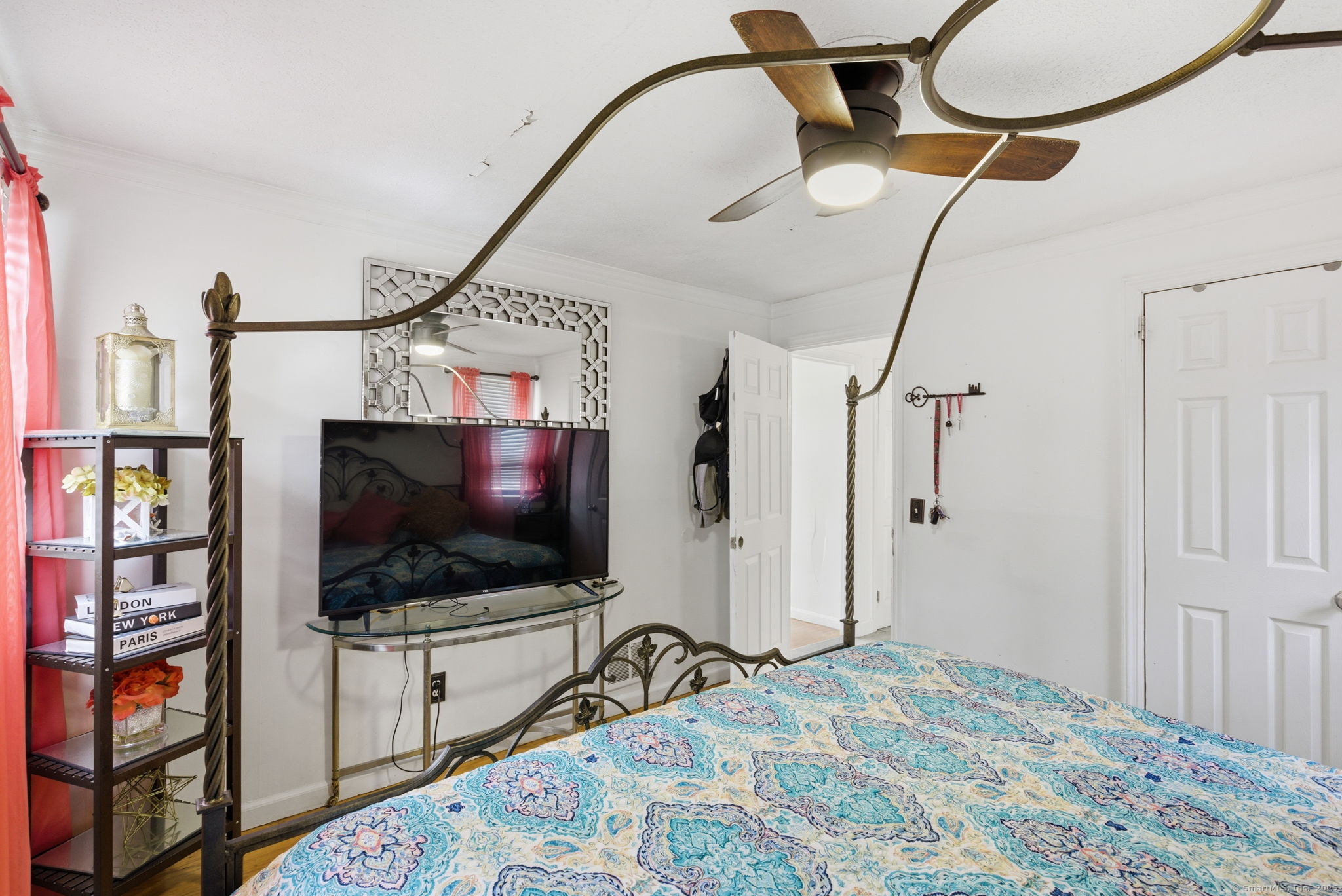 55 Alexander Road New Britain, CT 06053 - Photo 10 of 38 a bedroom with furniture and a flat screen tv