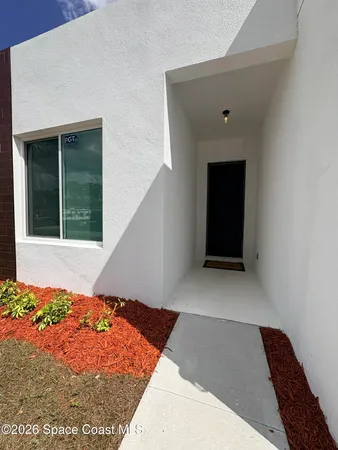 a view of an entryway