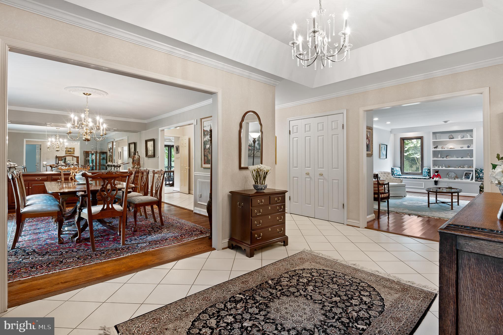 11301 Crossing Glen Court Potomac, MD 20854 - Photo 7 of 136 a view of a dining room with furniture