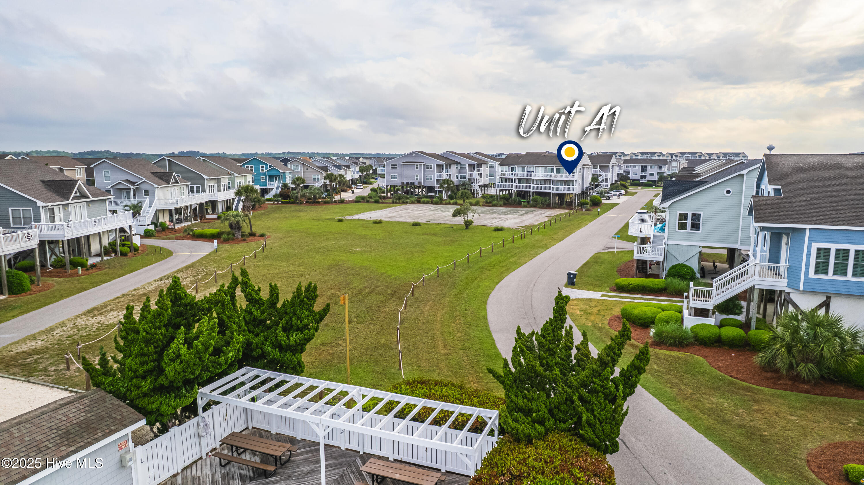 4 Seabrook Road, Unit 1 Ocean Isle Beach, NC 28469 - Photo 35 of 37 Aerial