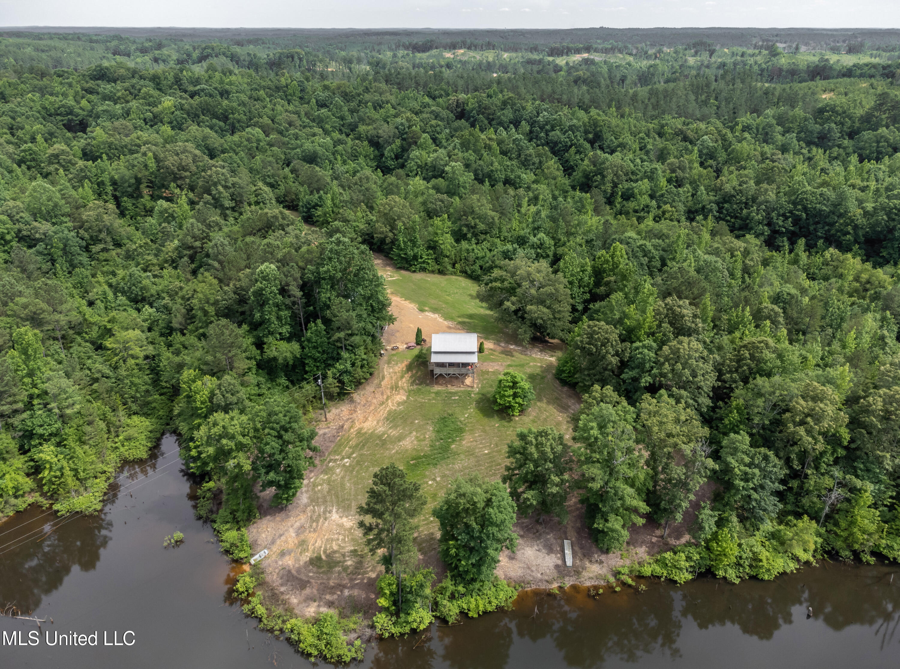 271 Socrates Road Kilmichael, MS 39747 - Photo 2 of 50 Socrates Road Cabin and Land drone-4