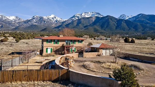 a view of a house with a patio