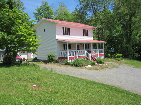 1405 Poor Farm Road Southeast Floyd, VA 24091 - Photo 3 of 46 a view of a house with a swimming pool