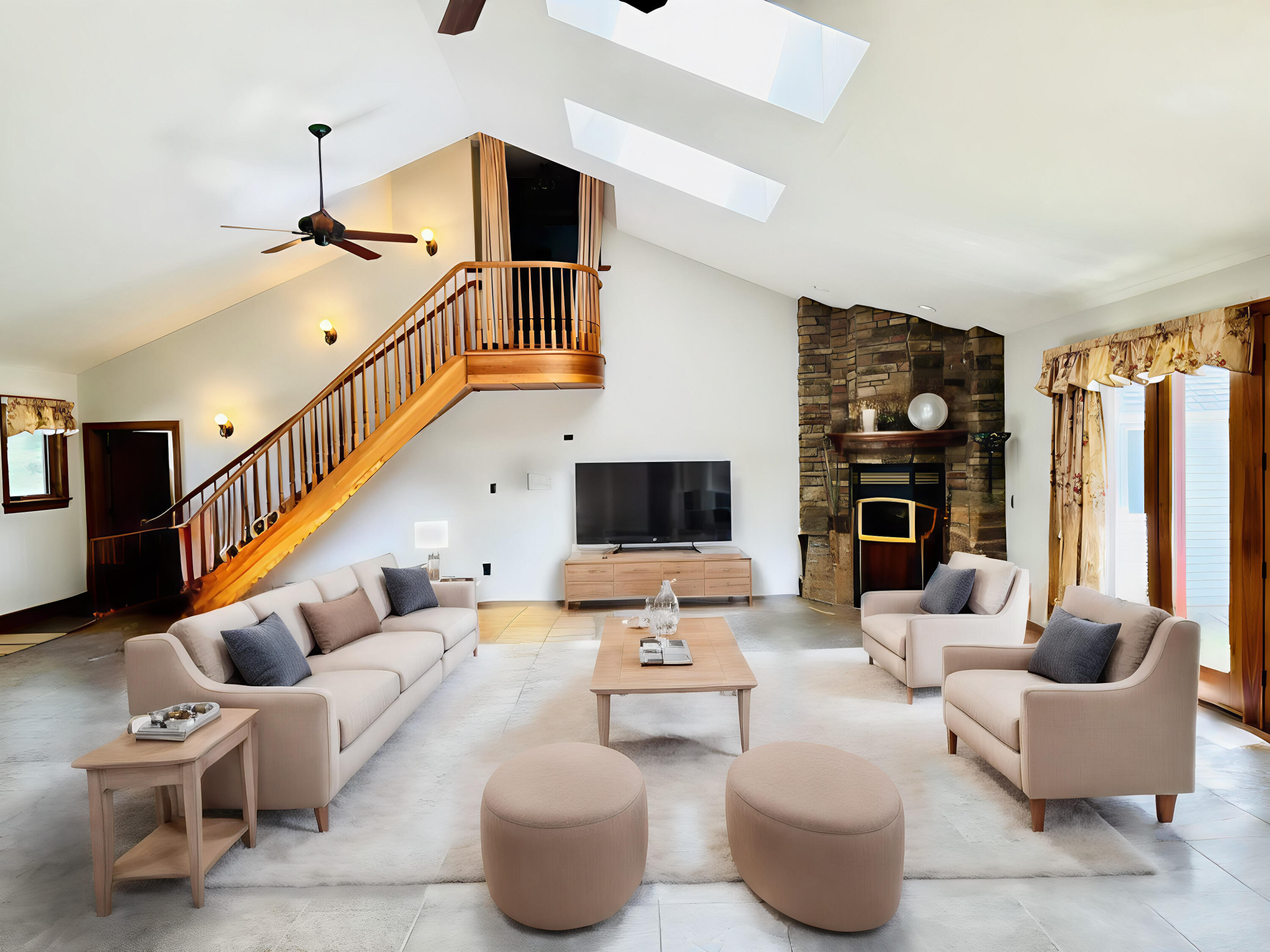 2330 West Bertrand Road Niles, MI 49120 - Photo 34 of 61 2330 bertrand living room white AI