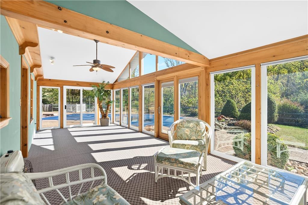 1801 McCorkle Road South Park, PA 15129 - Photo 20 of 49 a living room filled with furniture and a floor to ceiling window
