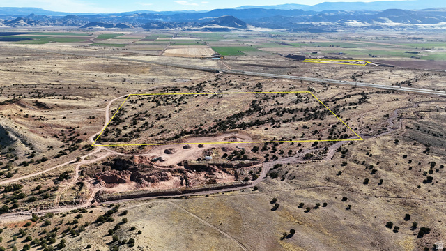 2600 Sevier Valley Canal Road Richfield, UT 84701 - Photo 1 of 63 View of rural area with a mountain backdrop and property parcel outlined