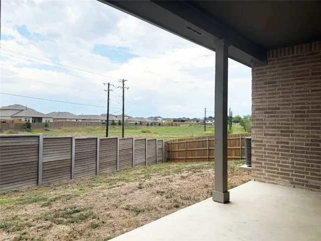 a view of outdoor space with balcony