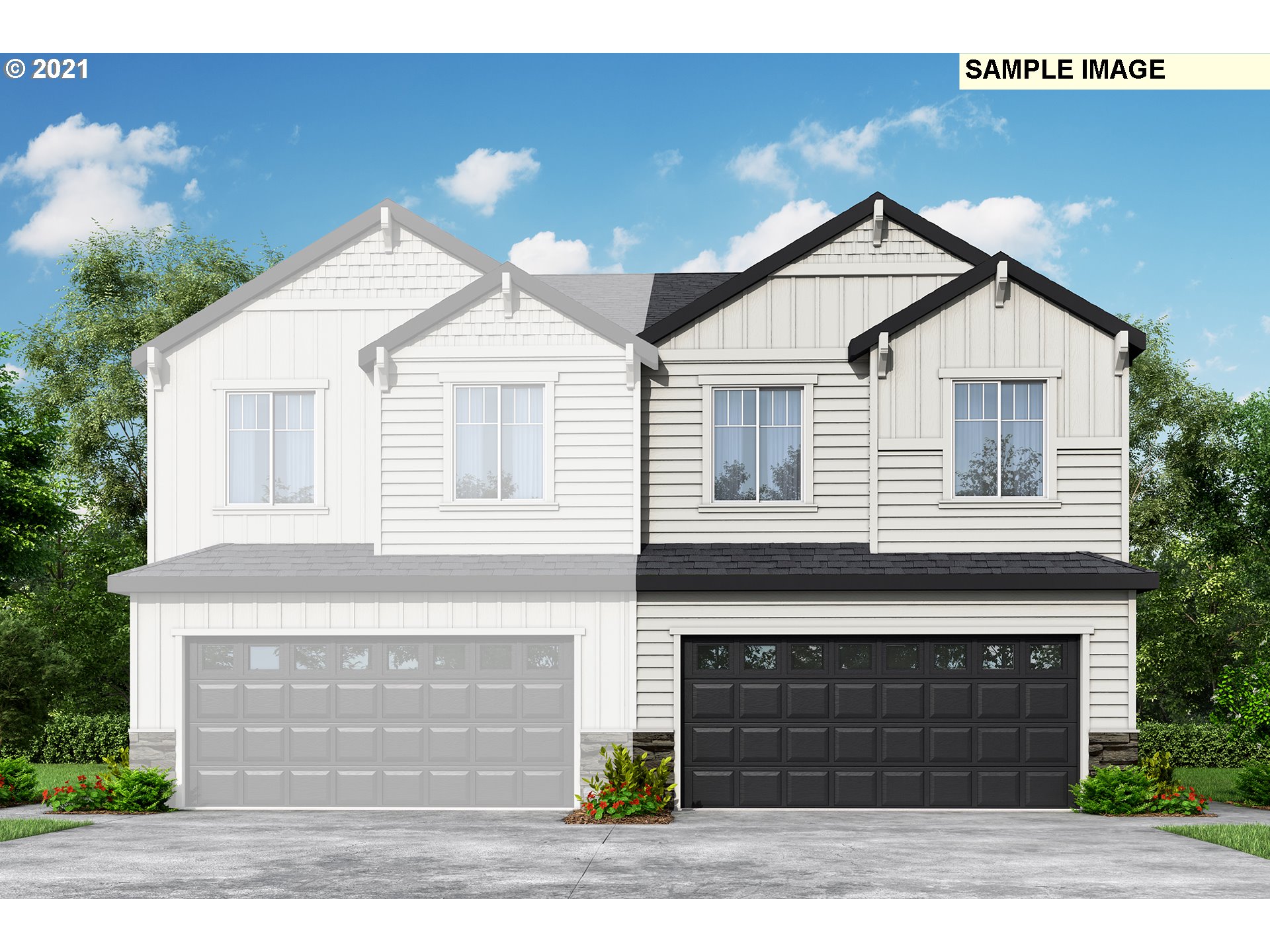 4207 South Waters Edge Way Ridgefield, WA 98642 - Photo 1 of 24 a front view of a house with garage