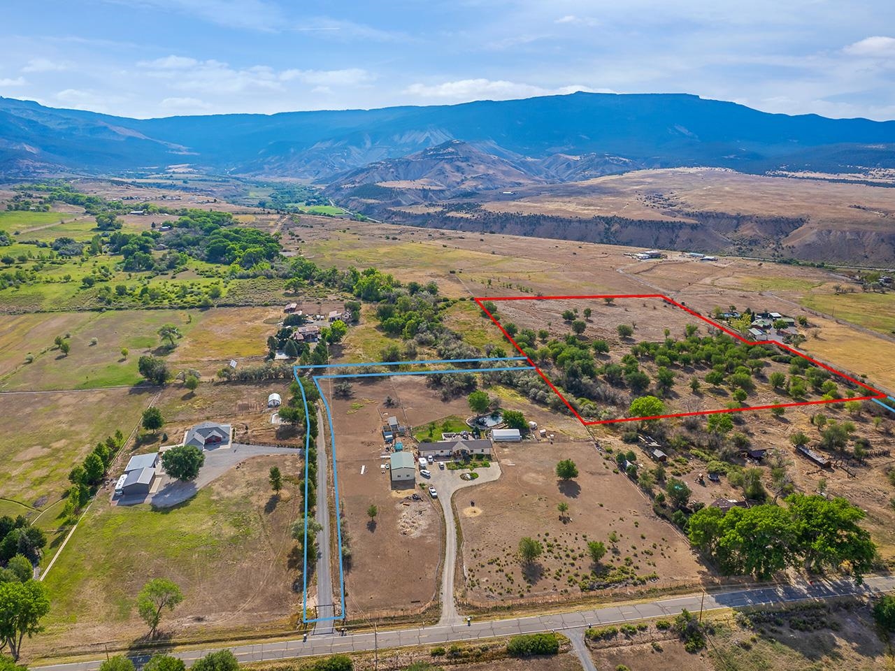 3003 Purdy Mesa Road Whitewater, CO 81527 - Photo 28 of 33 an aerial view of ocean and residential houses with outdoor space